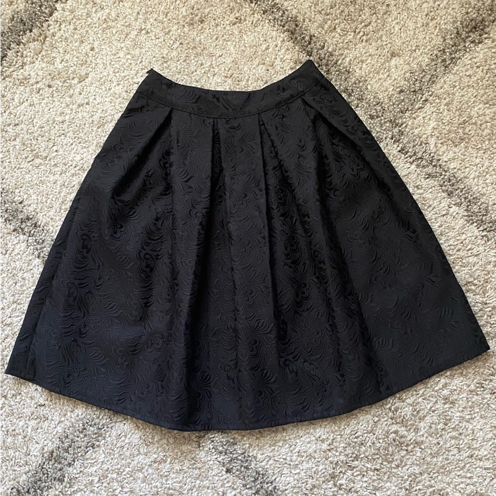 Black A-Line Skirt